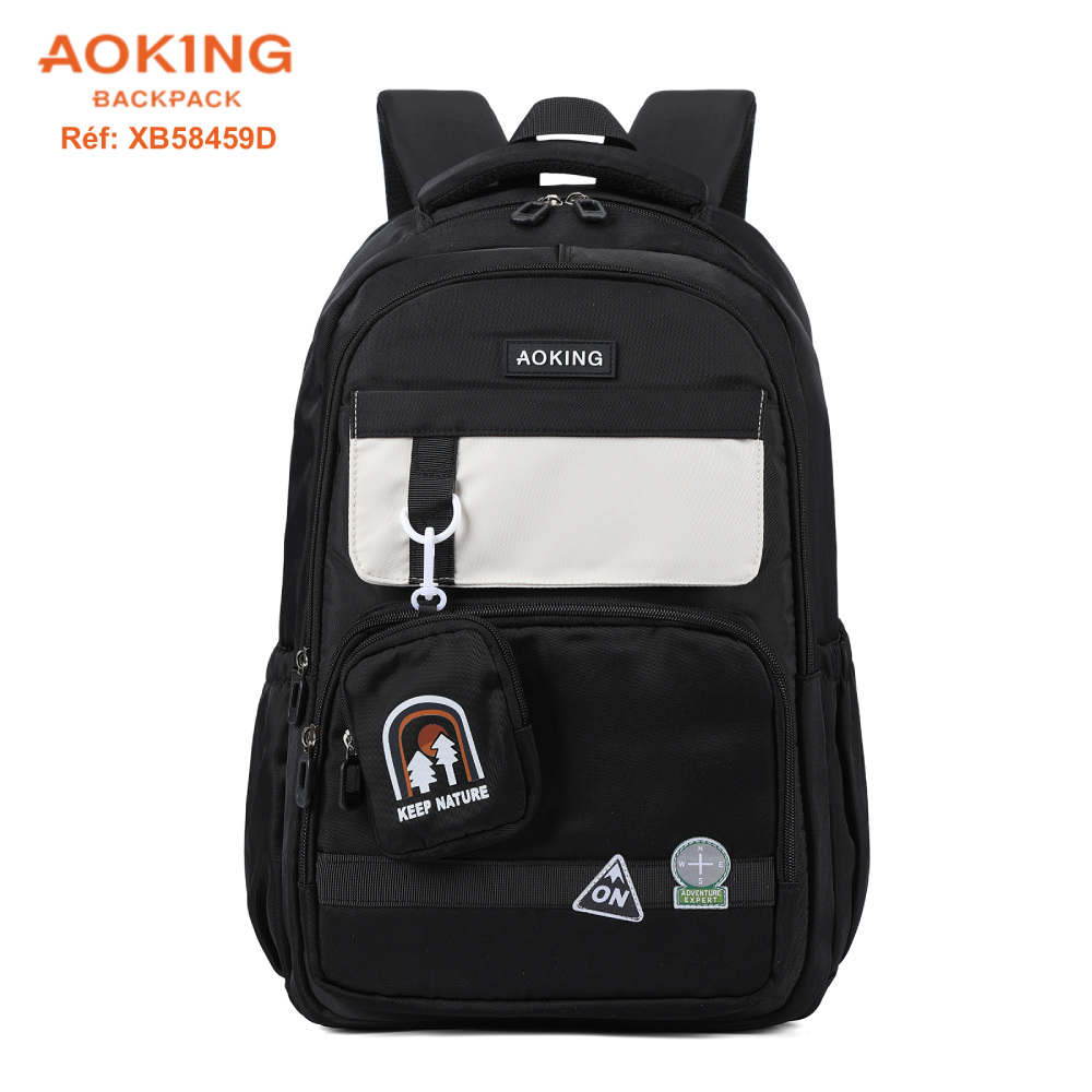 0014_0T9A0168 Sac à dos scolaire AOKING – Qualité supérieure – Image 1
